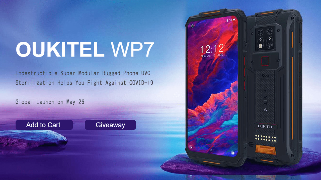 OUKITEL WP7のスペック・対応バンドまとめ！ナイトビジョンカメラ搭載