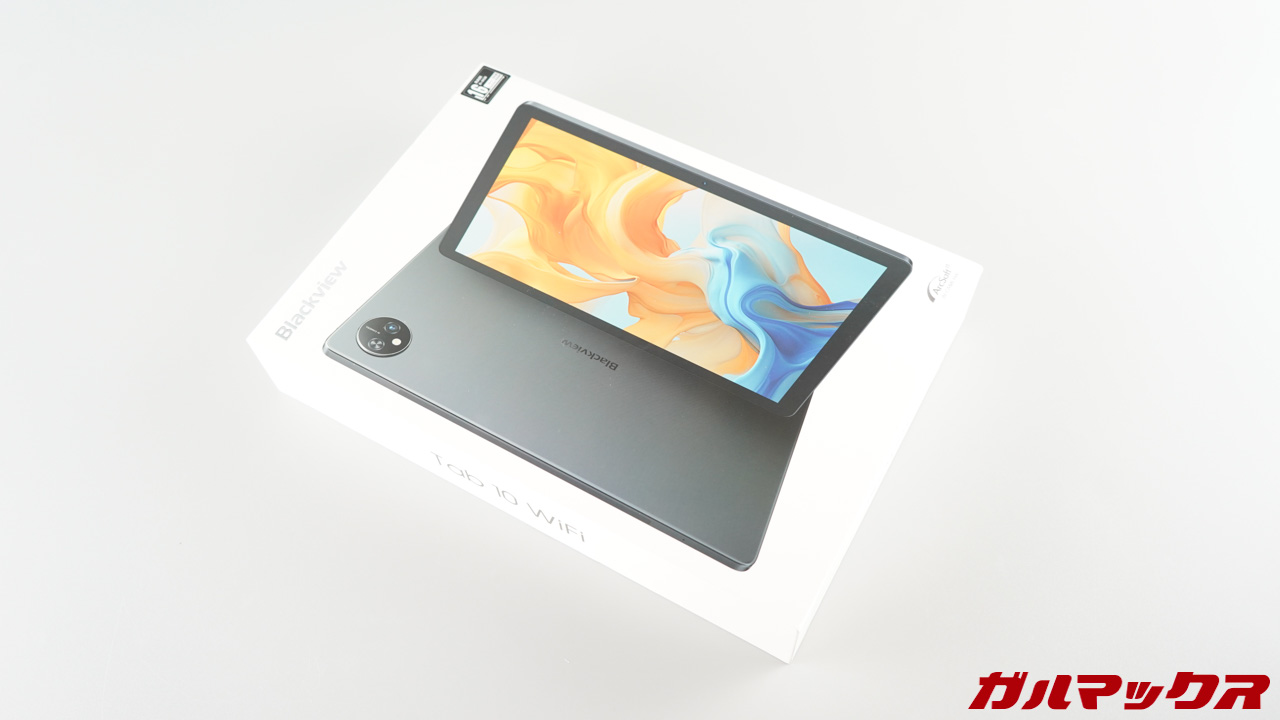 Blackview Tab10 WiFiのレビュー。10型クラスでHD解像度のタブレットを
