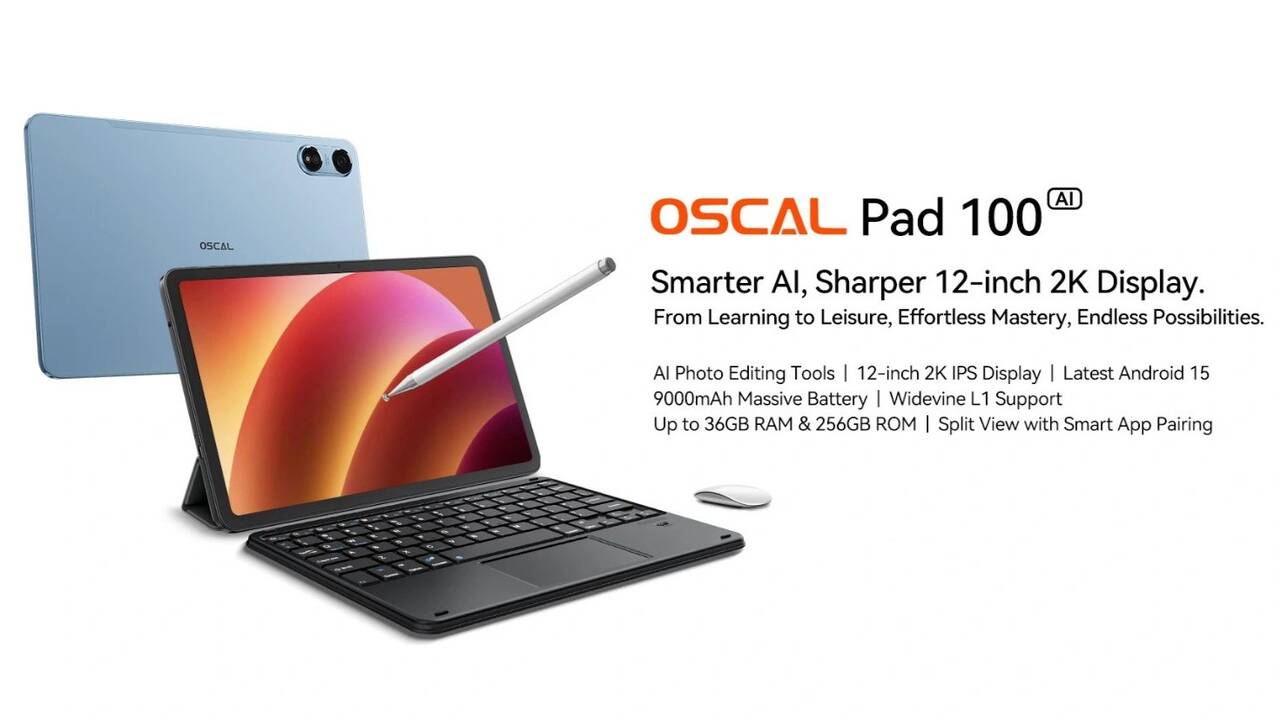 12型WUXGAタブレット「OSCAL Pad 100」が登場！スペックまとめ