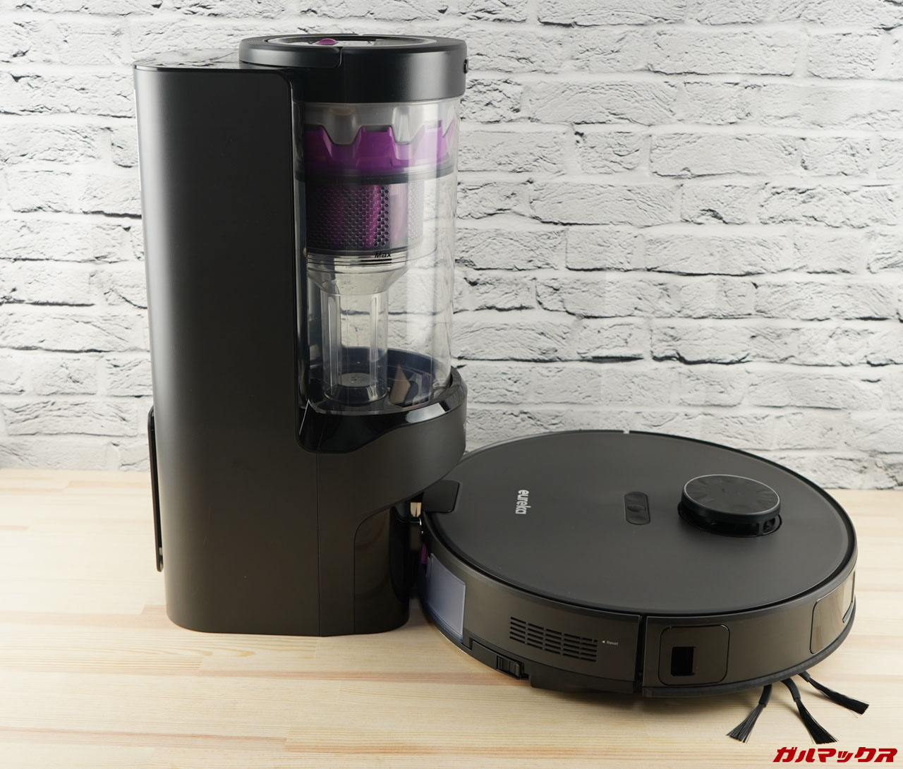 ロボット掃除機「Eureka E20 Evo Plus」レビュー。紙バッグ不要で