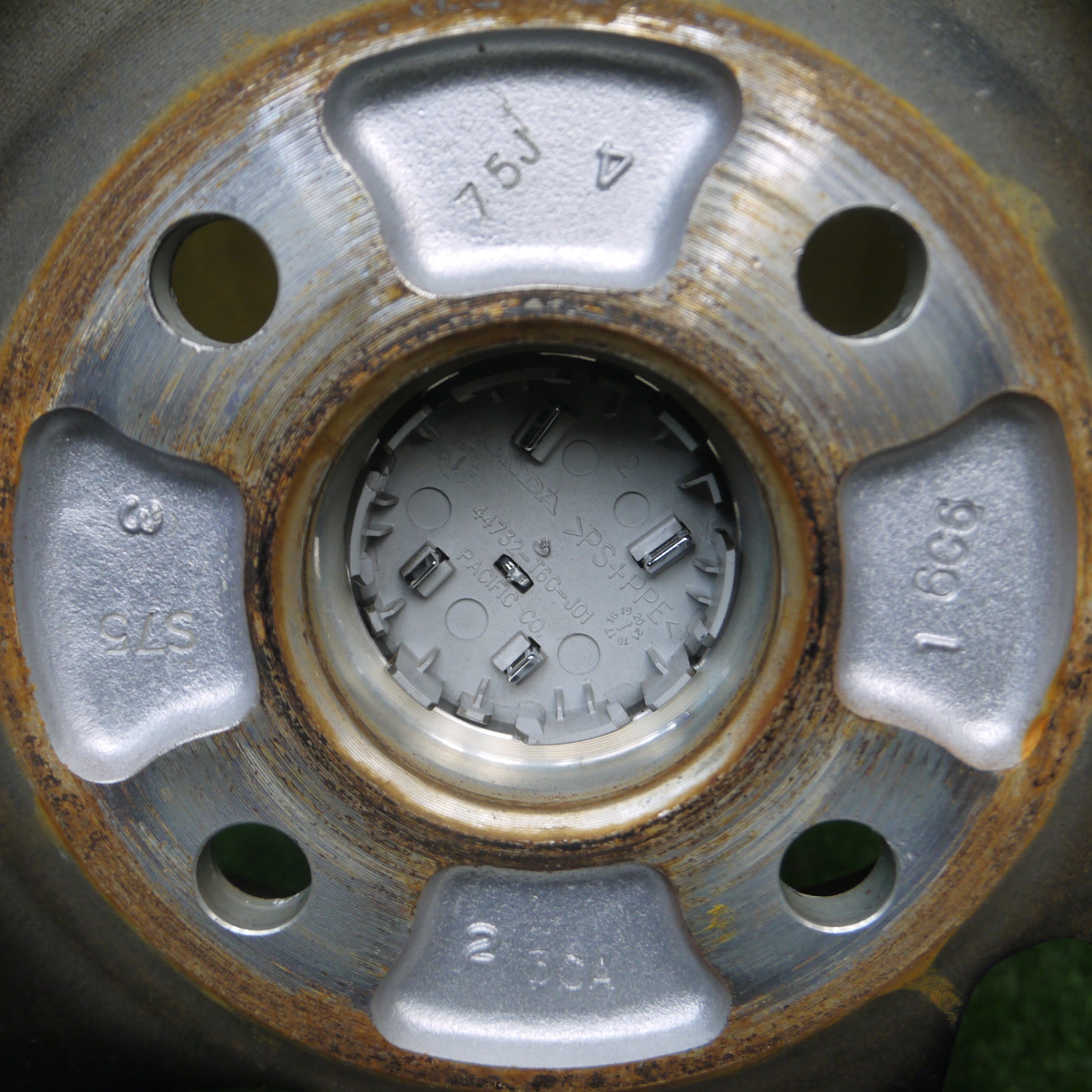 送料無料* ほぼ新車外し☆ホンダ N-WGN 純正 ホイール 15インチ 15×4.5