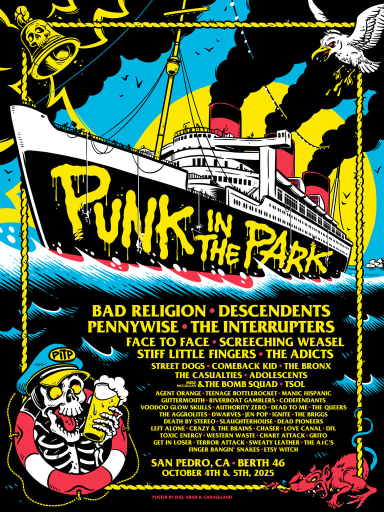 PUNK IN THE PARK - SAN PEDRO – Garageland Print