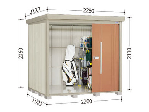 正規】タクボMr.ストックマンダンディ 2200×1922×2110 ND-2219スチール