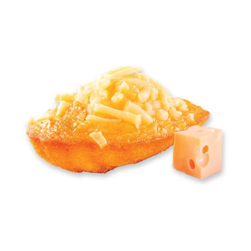 Cheddar Emmental Small Madeleine - 13g | Gastronomia