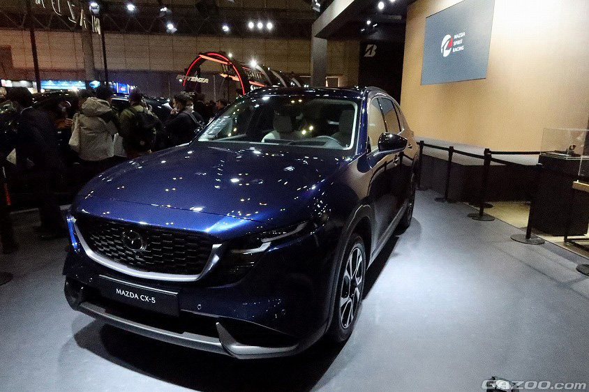 モータースポーツからの熱い思いを競技車両の展示で伝えるMAZDA/MAZDA