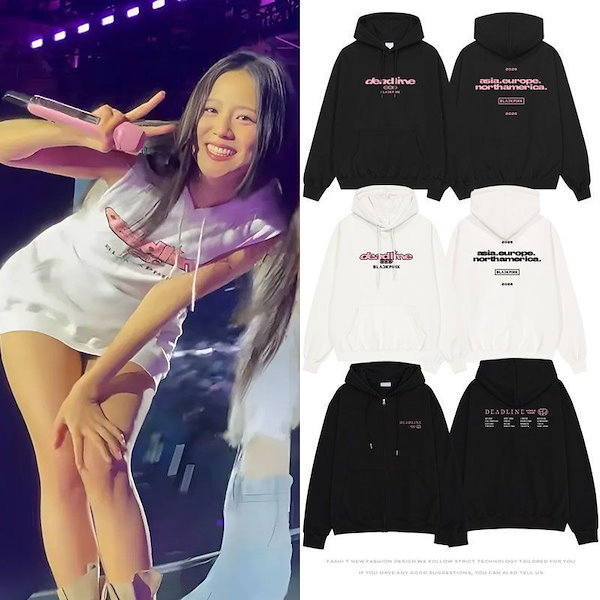 BLACKPINK deadline グッズ パーカー BLACKPINK - [DEADLINE] WORLD