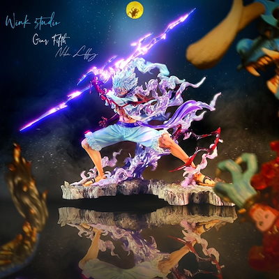 Qoo10] ワンピースwinkは雷ニカのルフィ手を握 : おもちゃ・知育