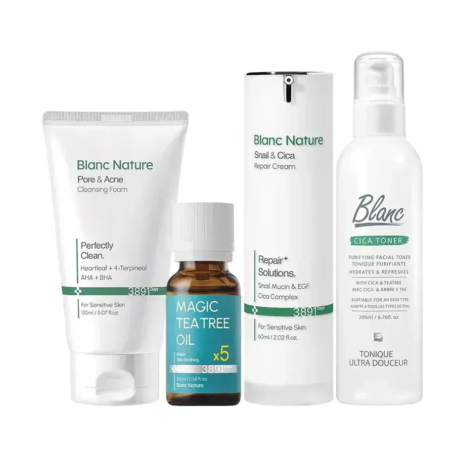 Qoo10] ブラン 【ニキビ終結】ニキビ&ニキビ跡&ケア4種 : キット