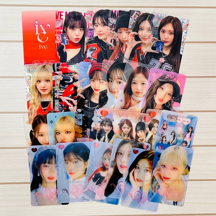 Qoo10] K-POPグッズ IVE アイブ 透明 : KPOP