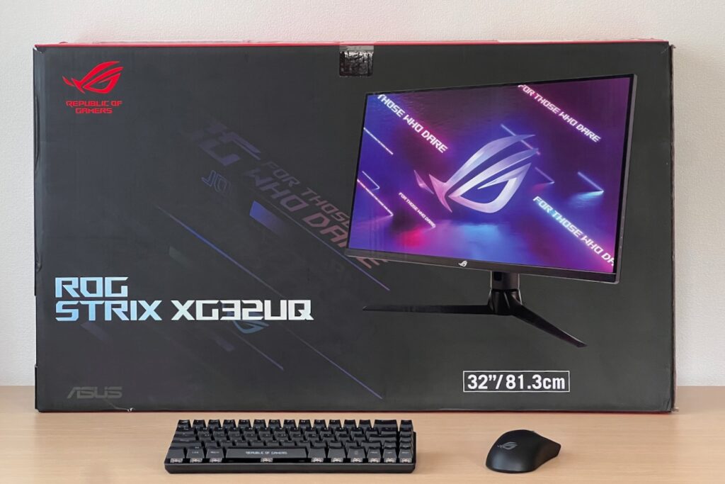 ASUS ROG Strix XG32UQを徹底レビュー！4Kゲーミングモニターの実力と