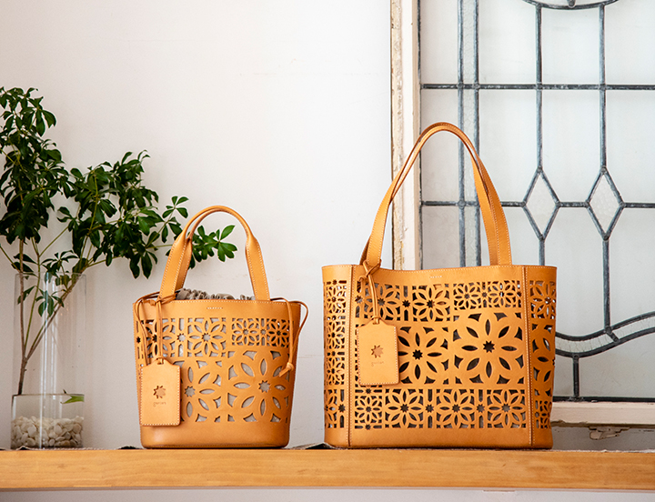 カットワーク フラグメントケース｜商品一覧 | 革財布、バッグのgenten