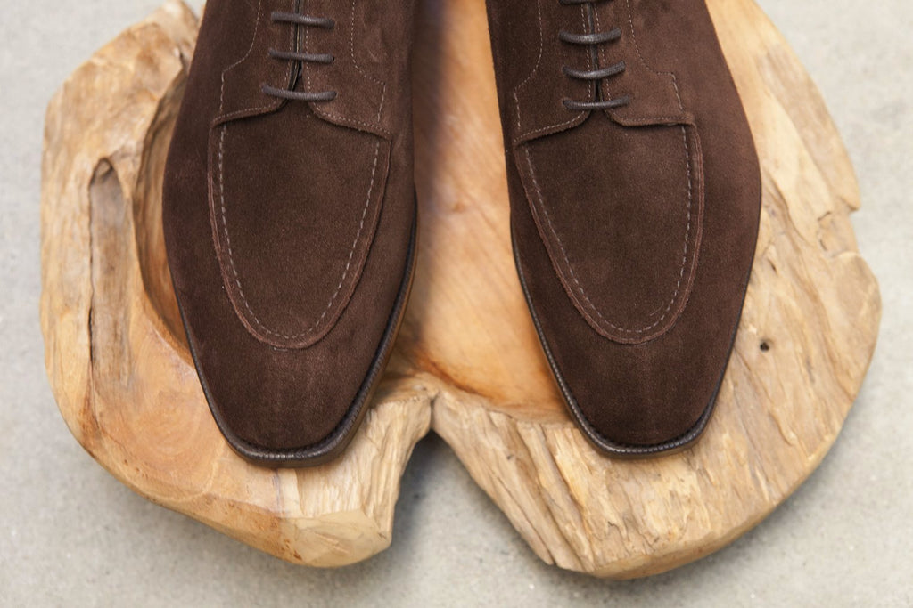 Edward Green Dover in Mink Suede – Gentlemens Footwear