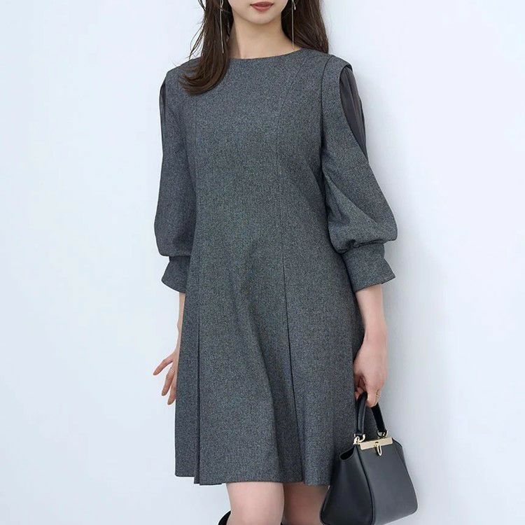 SNIDEL/スナイデル】シアーショルダーミニワンピース・SWFO245062