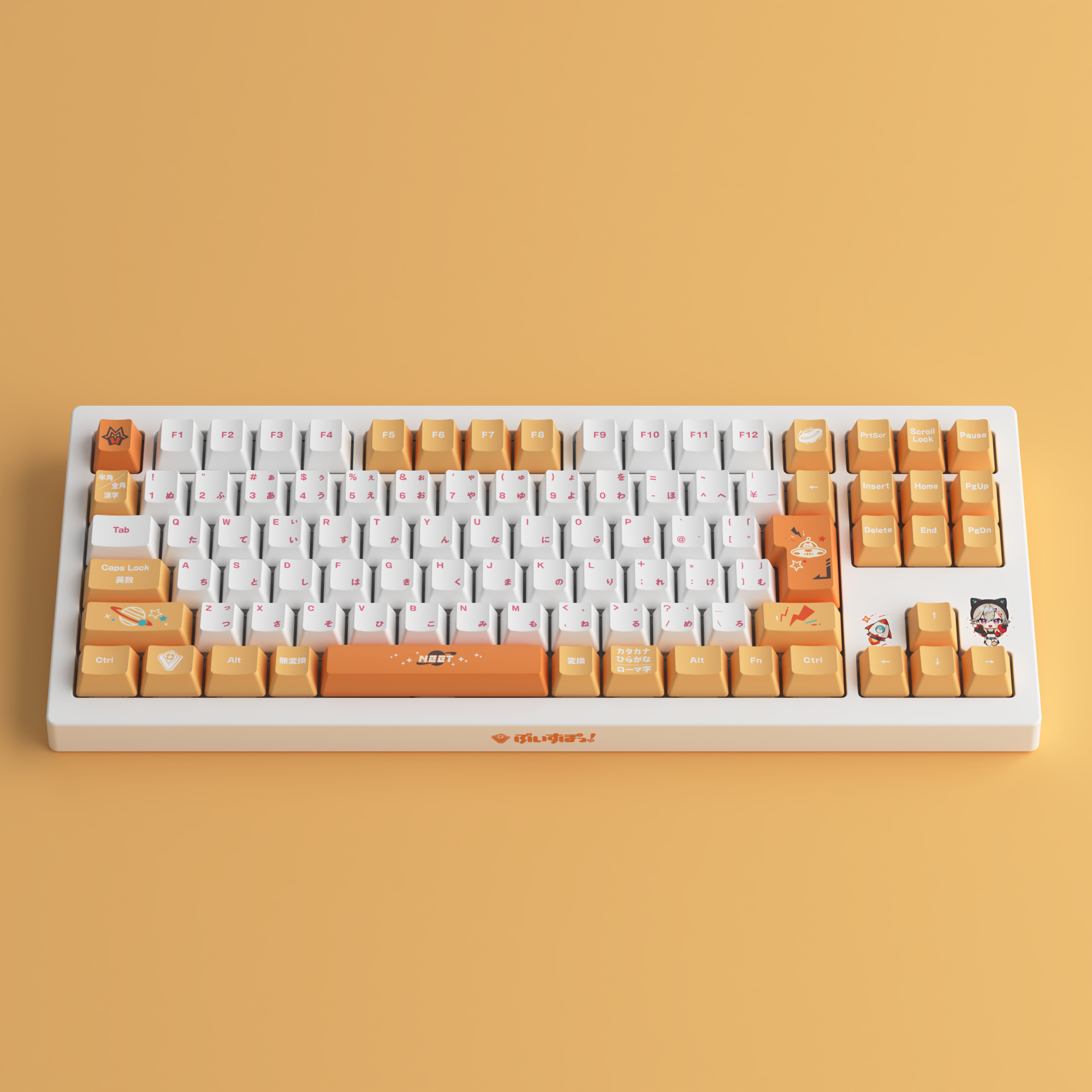 ぶいすぽっ！ VSPO ゲーミングキーボード 小森めとEDITION ぶいすぽっ ぶ