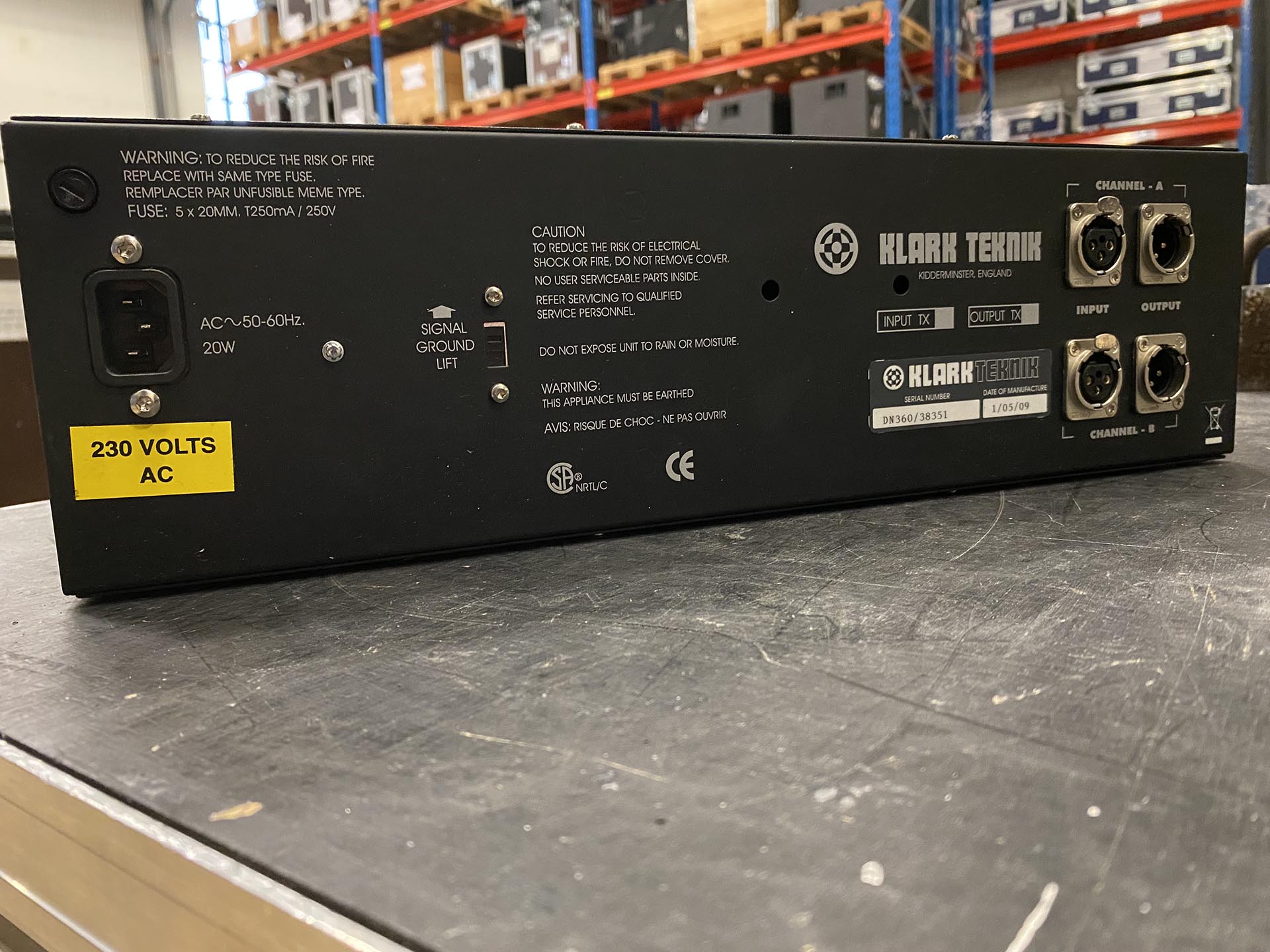 Klark Teknik DN360 – Gearwise – AV & Stage Equipment