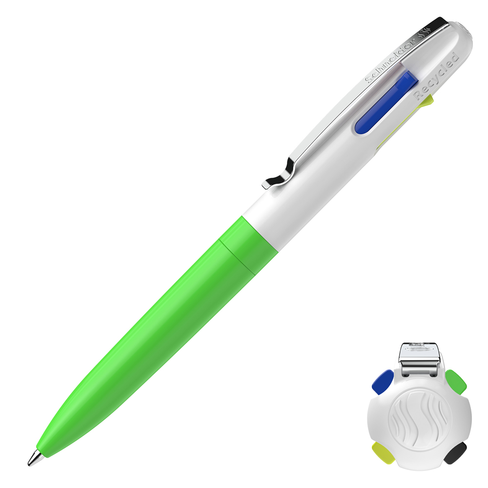 4色ボールペン テイク4 ネオン | ジイテックス株式会社（シュナイダー