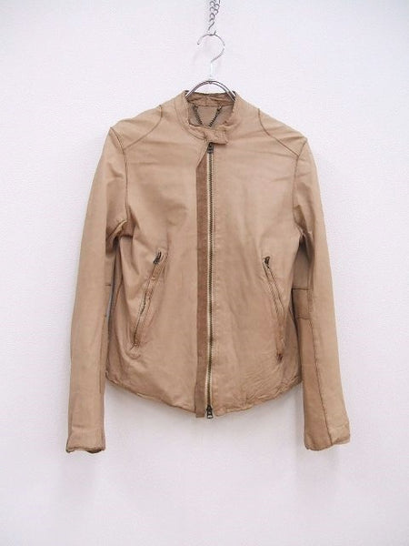 Sisii 牛革 シングルライダース サイズXS ライダースジャケット