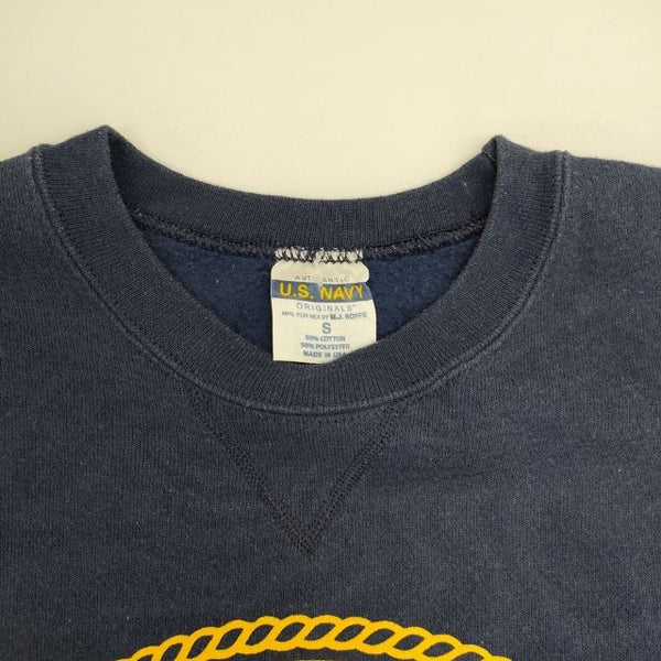 SOFFE U.S.NAVY 米軍 アメリカ軍 USA製 トレーナー 裏起毛 スウェット