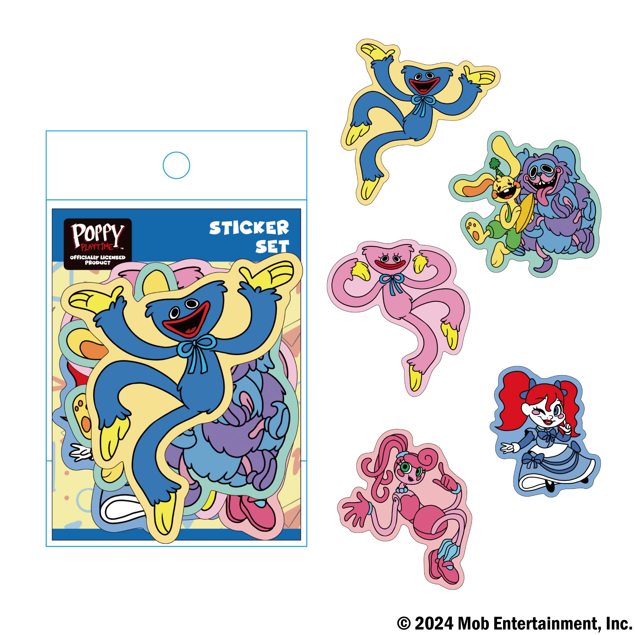 Poppy Playtime ダイカットステッカー A – インフォレンズ・ギーク