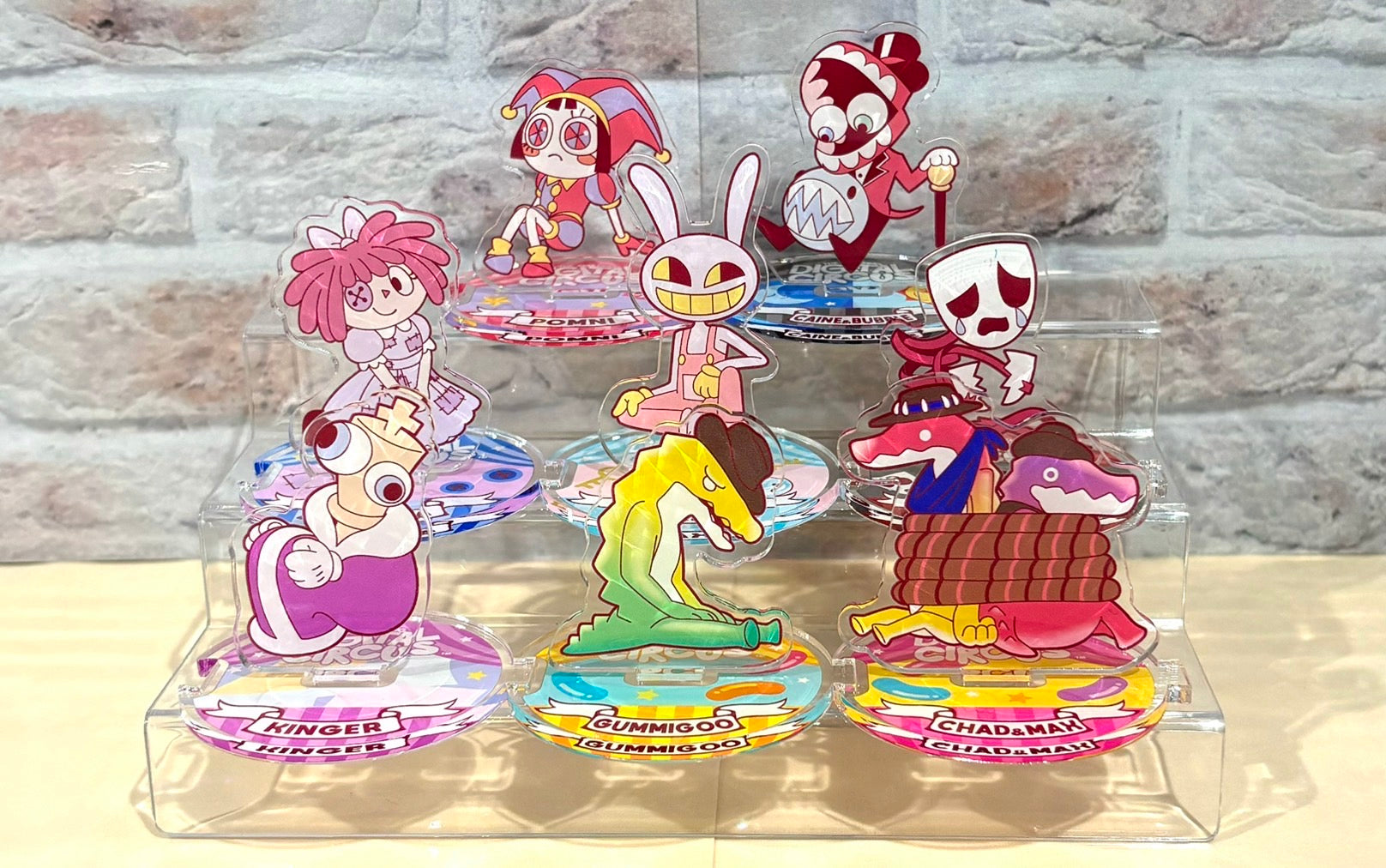 アメイジングデジタルサーカス つながるトレーディングアクリル