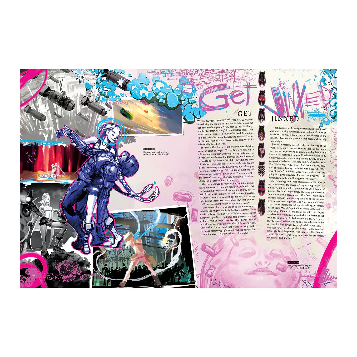 The Art and Making of Arcane: Portfolio Edition – GeekyGlamorous