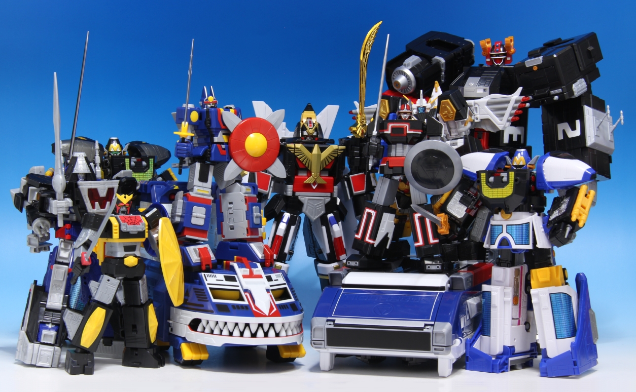 スーパーミニプラ 超電子 バイオマン バイオドラゴン＆バイオロボ 1