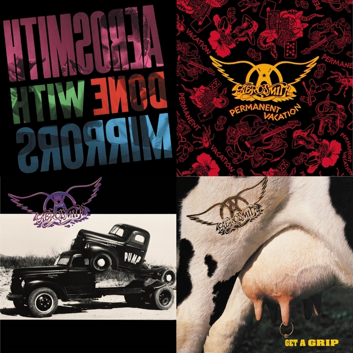 AEROSMITH、ミニLP仕様CD復刻シリーズ第2弾4作品9/24リリース決定