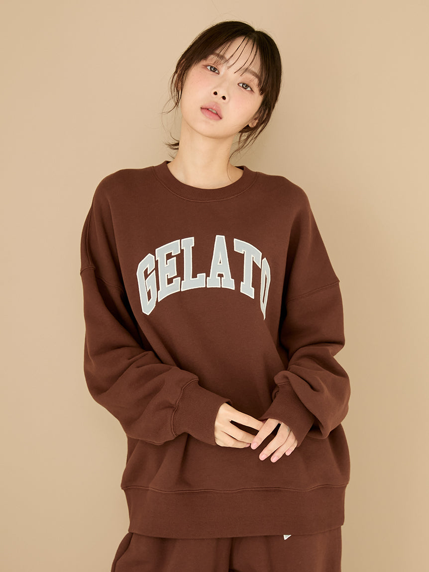 College Logo Pullover