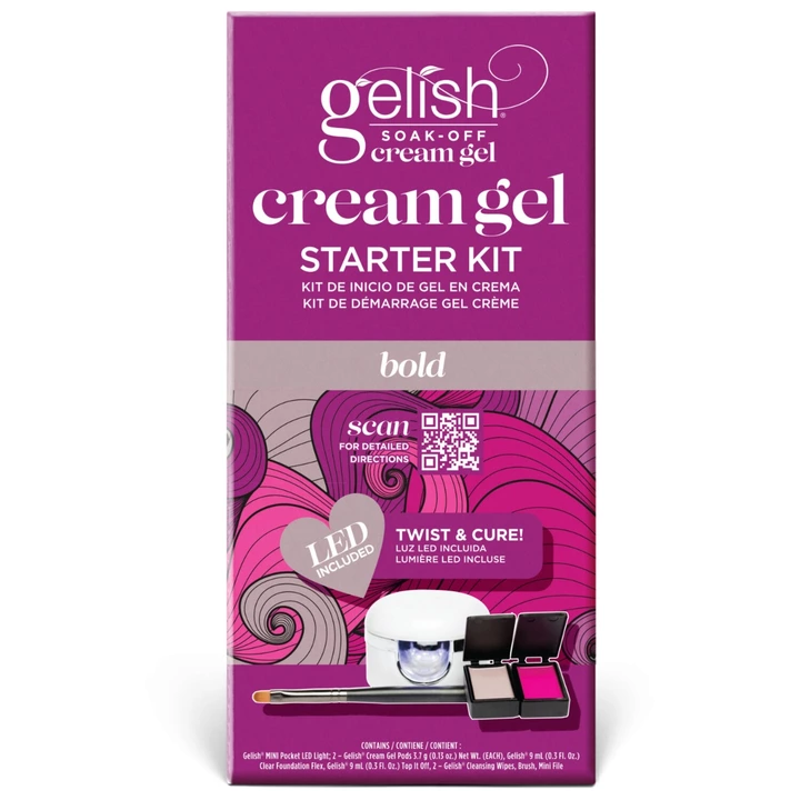 Gelish Cream Gel Bold Starter Kit - Gelish & Morgan Taylor