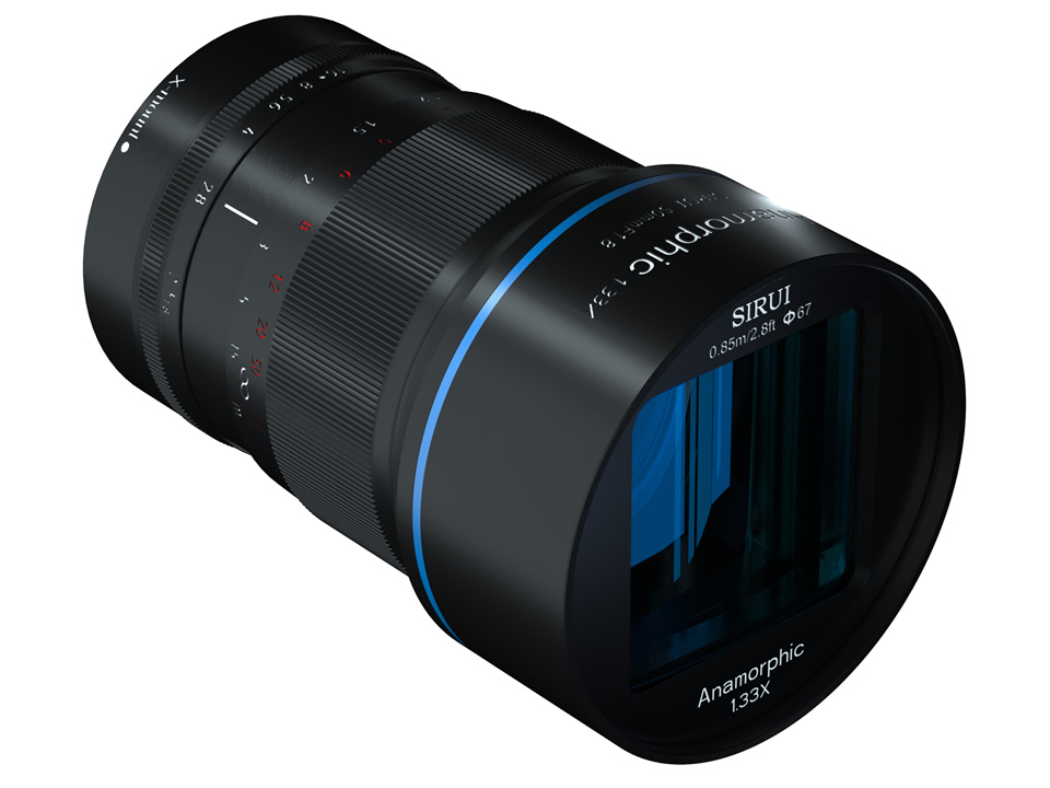 シネマサイズの横長画像が撮影できるミラーレス用アナモルフィック