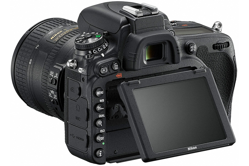 チルト液晶モニターとWi-Fi機能を搭載したフルサイズ一眼レフ「ニコン