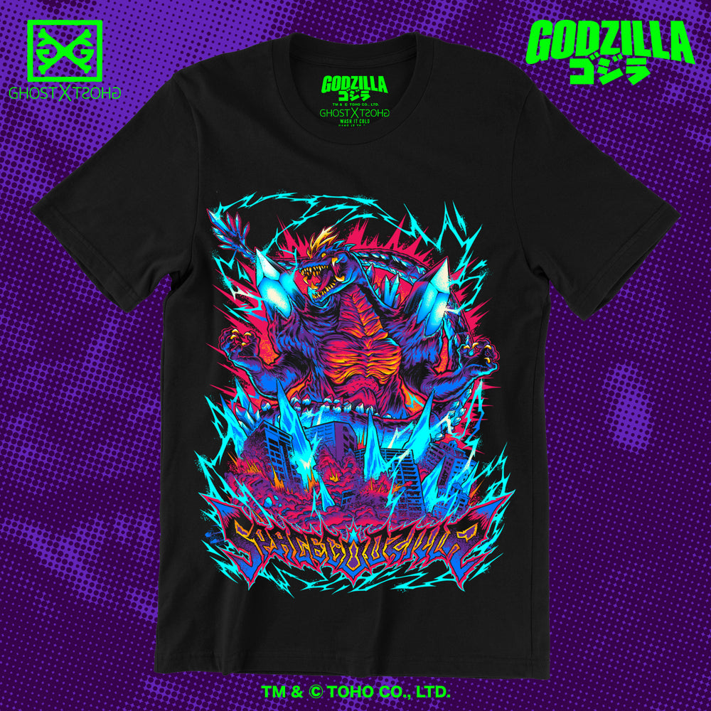 SpaceGodzilla METALCROPOLIS T-Shirt – GHOST X GHOST