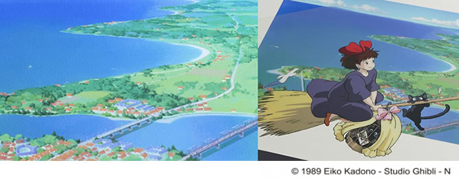 魔女の宅急便 30周年 複製セル画 Cel Art Print どんぐり共和国