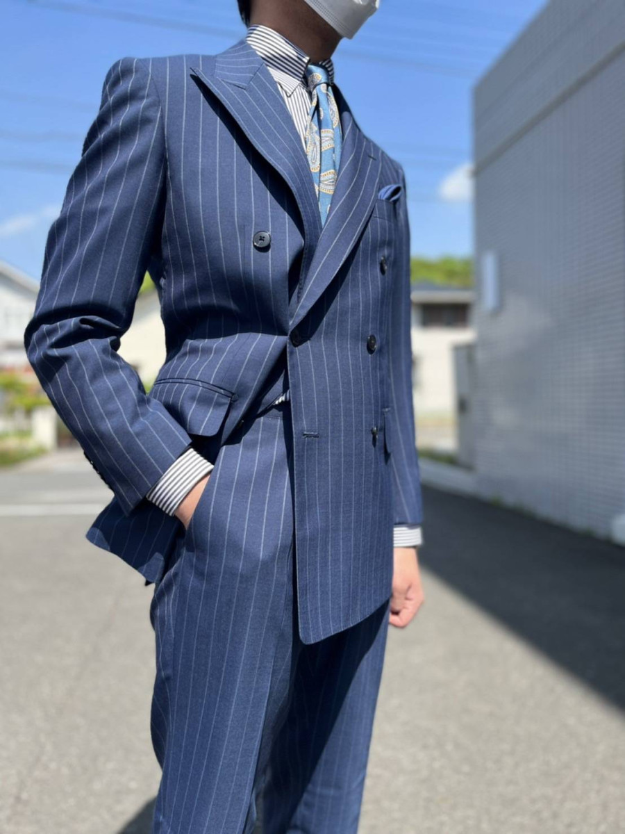 Savilie Row Drape Modelサヴィルロウ・ドレープ モデル | 銀座山形屋