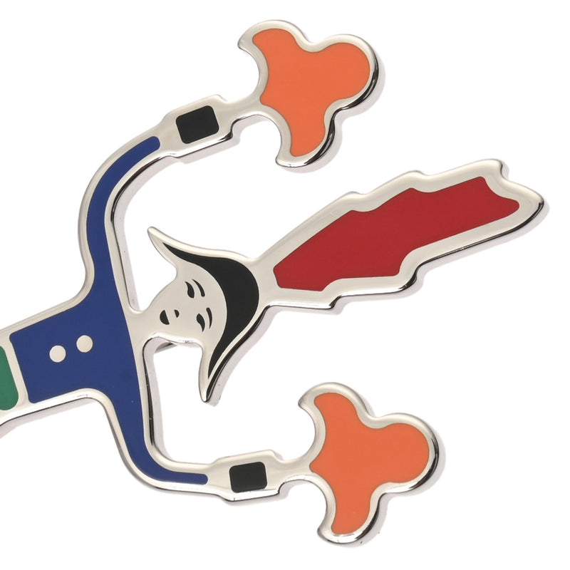 エルメスブローチ 花火師 カザックファンタジー マルチカラー ユニ