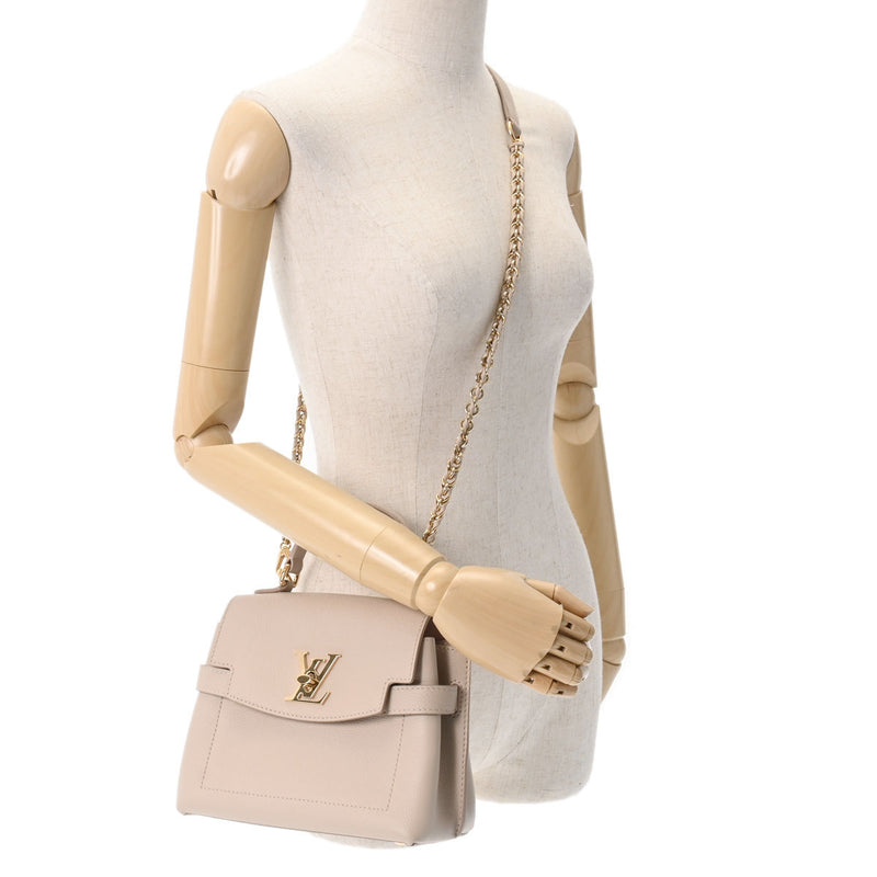 ルイヴィトンロックミー エヴァー MINI グレージュ レディース