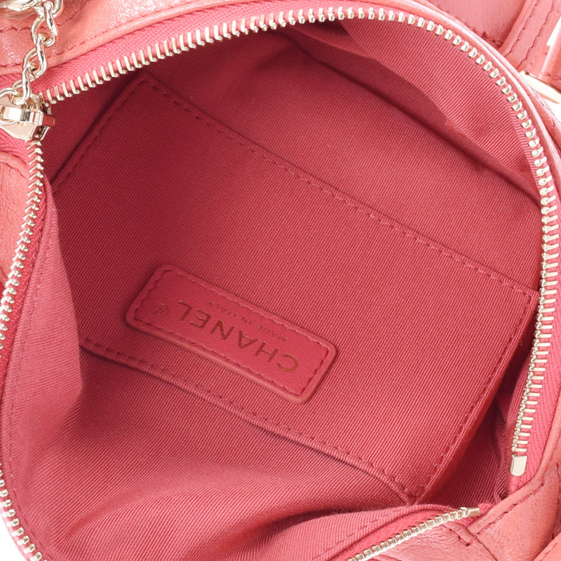 シャネルココチャーム ウエストポーチ 14143 ピンク ゴールド金具