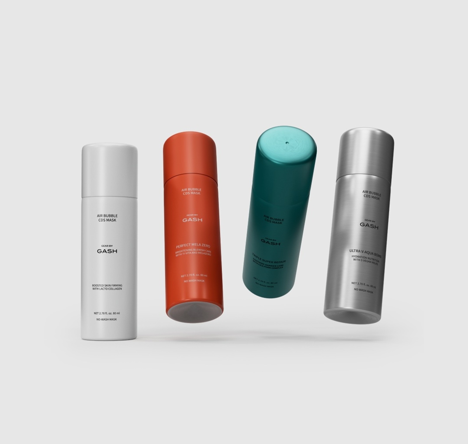 今日はどれ使う？韓国発「GASH（ガッシュ）」のバブルマスクは忙しい人