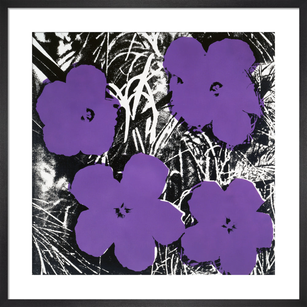 Flowers, C. 1964 (4 Purple) - Art Print by Andy Warhol | GIANT ART