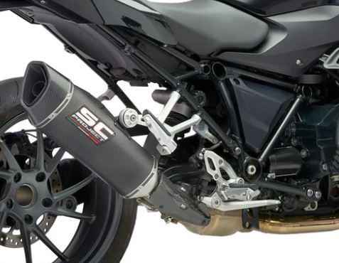 公道走行可 BMW R1250RS 21-25 SC Project SC1-R スリップオン