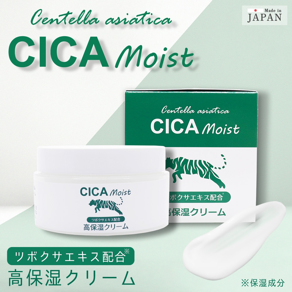 CICA Moist 高保湿クリーム 100g ×10個 モイスチャークリーム ツボクサ