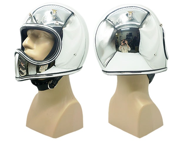 No Budz/ノーバッズ】「Burst Helmet”Chrome Cross”/バースト