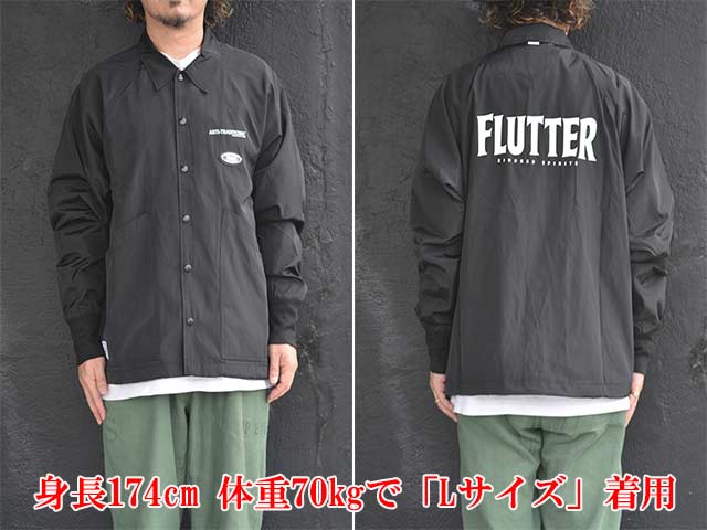 全4色【FLUTTER/フラッター】2025AW「”The Dress”OG Logo Wind Breaker