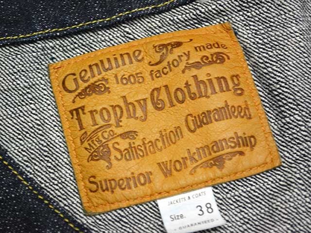 TROPHY CLOTHING/トロフィークロージング】「Dirt Denim Vest/ダート