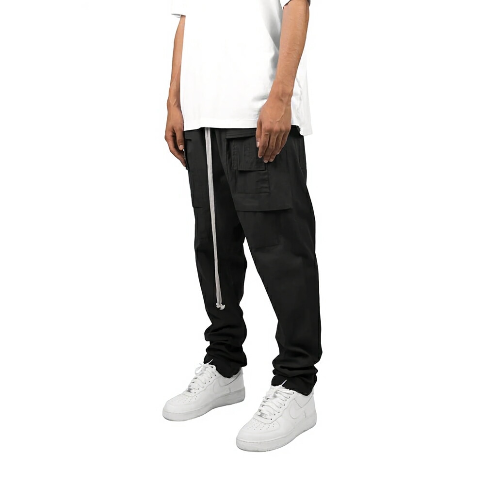 mnml ミニマル DROP CROTCH CARGO PANTS カーゴパンツ BLACK | すべて