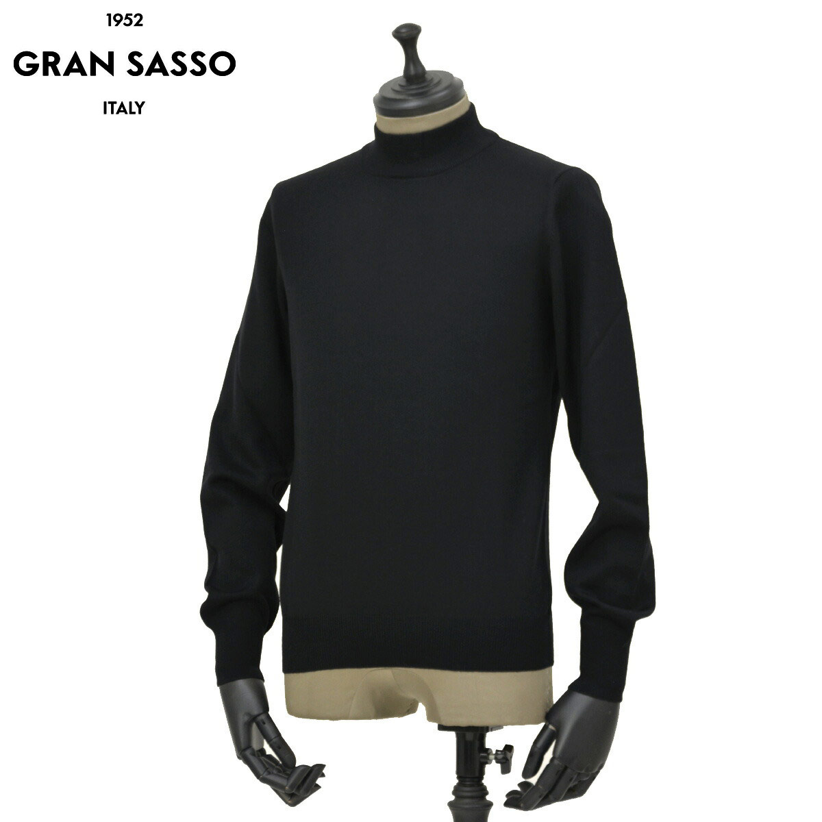 GRAN SASSO【グランサッソ】モックネックニット 55108 14290 539