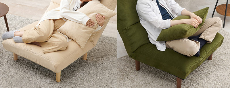 1P リクライニングソファ Lizzy｜B-COMPANY公式オンラインショップ