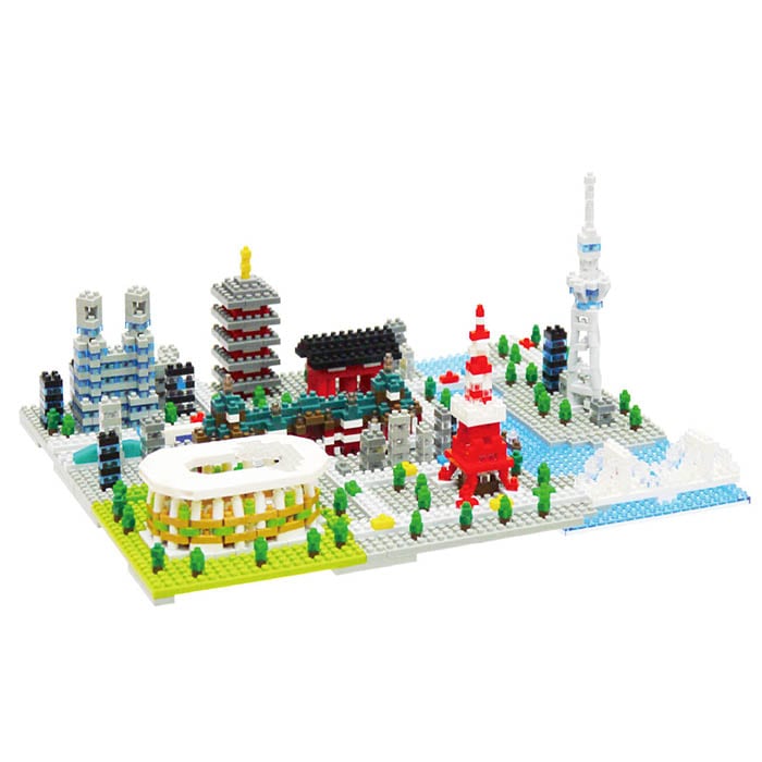 ナノブロック 東京駅丸の内駅舎 デラックスエディション NB-054