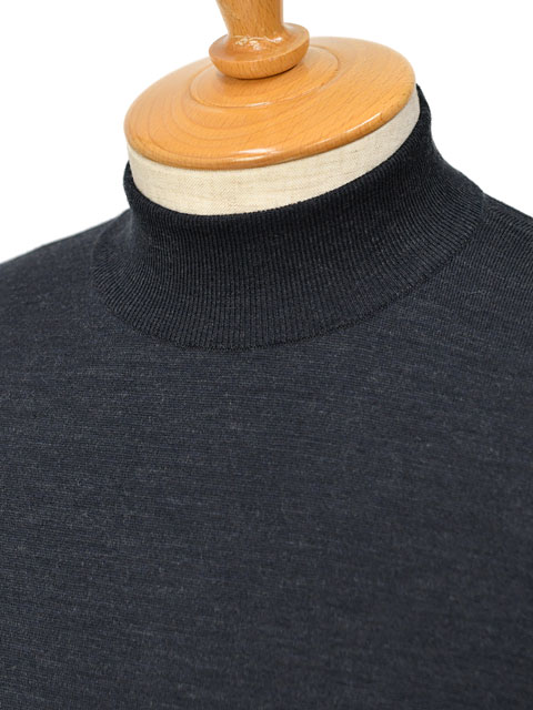 FINAL SALE】JOHN SMEDLEY【ジョンスメドレー】モックネックニット 30G