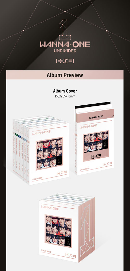 韓国音楽 Wanna One (ワナワン) - スペシャルアルバム 「1÷Χ=1